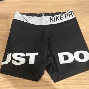 Black Nike Pro spandex; size XS